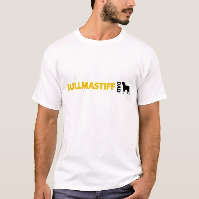 Bullmastiff Dad T-Shirt (Front)