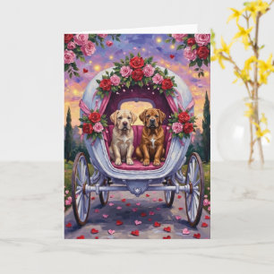 Bullmastiff Dog Valentine's Day  Card