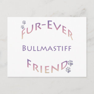 Bullmastiff Furever Postcard