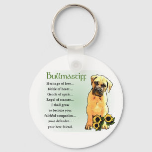 Bullmastiff Gifts Keychain