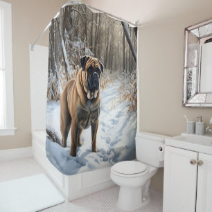 Bullmastiff Let It Snow Christmas