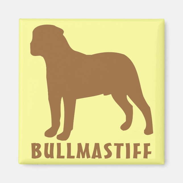 Bullmastiff Magnet (Front)