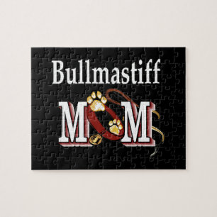 Bullmastiff Mom Jigsaw Puzzle