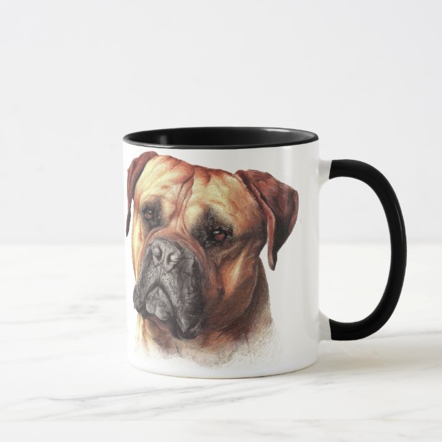 Bullmastiff Mug (Right)