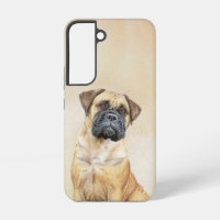 Bullmastiff Painting - Cute Original Dog Art
