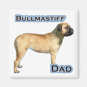 Bullmastiff Papa 4 - Magnet