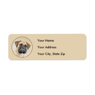 Bullmastiff Peinture - Joli chien d'origine art