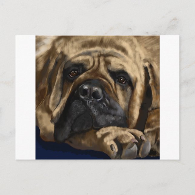 Bullmastiff Postcard (Front)