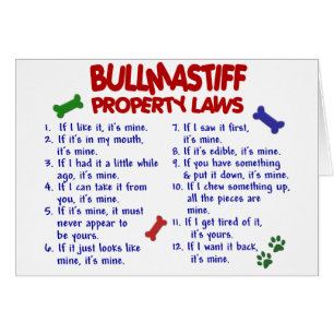 BULLMASTIFF Property Laws 2
