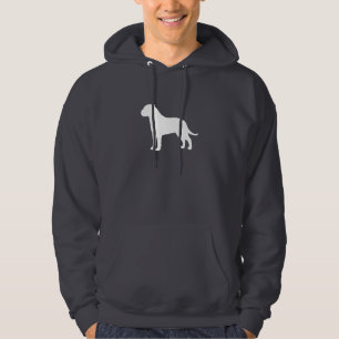 Bullmastiff Silhouette Hoodie
