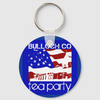Bulloch Co. Tea Party key chain