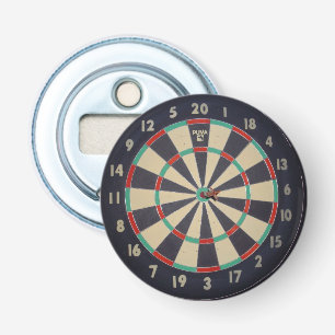 Bulls Eye Dart Board Magnetic Bottle Opener. Opener