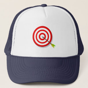 Bull's Eye Dart Board  Trucker Hat
