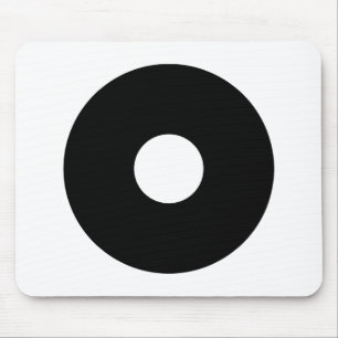 Bull's eye mouse pad