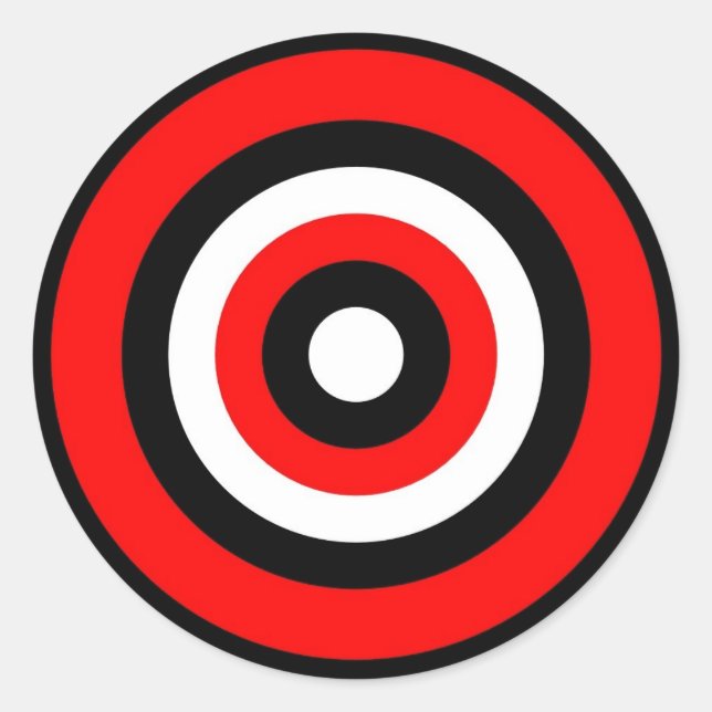 BULLS EYE Sticker (Devant)