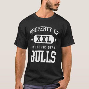 Bulls XXL Athletic School Property T-Shirt