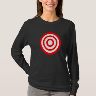 Bullseye British Roundel Dart Board Bulls Eye Targ T-Shirt