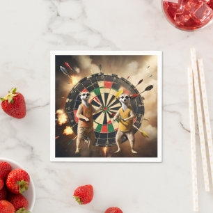 Bullseye Burrow: Meerkat Dart League, Napkin