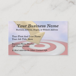 Bullseye! Business Card