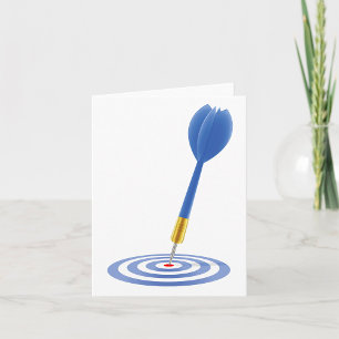 Bullseye Dart Card