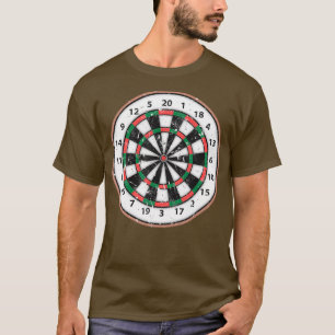 Bullseye Dartboard For A Darts Player Club T-Shirt