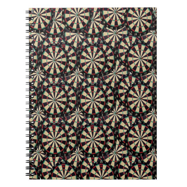 Bullseye Dartboards' Layered,  Notebook (Front)