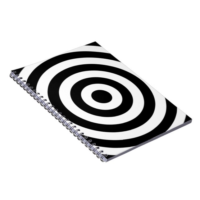 Bullseye Design Notebook (Right Side)