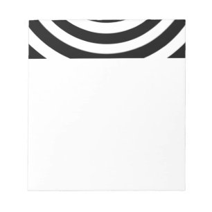 Bullseye Design Notepad