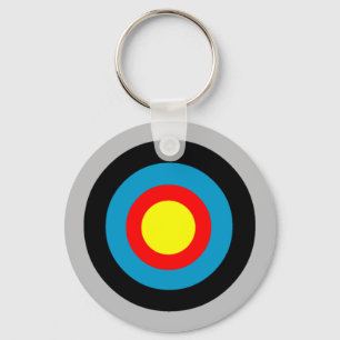 Bullseye Keychain