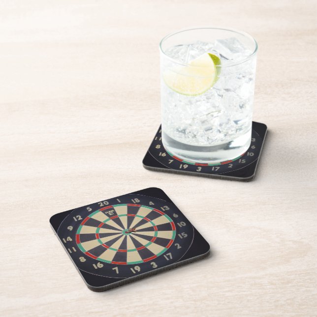 Bullseye On The Dartboard, Coaster (Right Side)