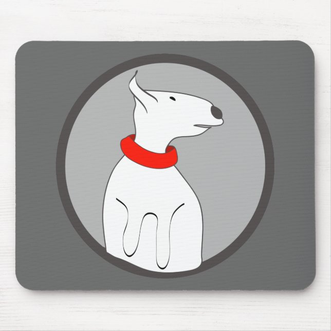 BULLTERIER3 MOUSE PAD (Front)