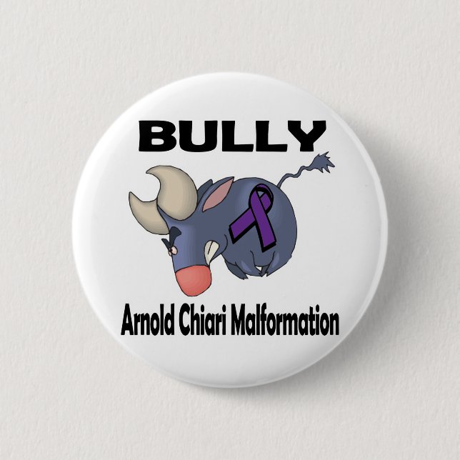 BULLy Arnold Chiari Malformation 2 Inch Round Button (Front)