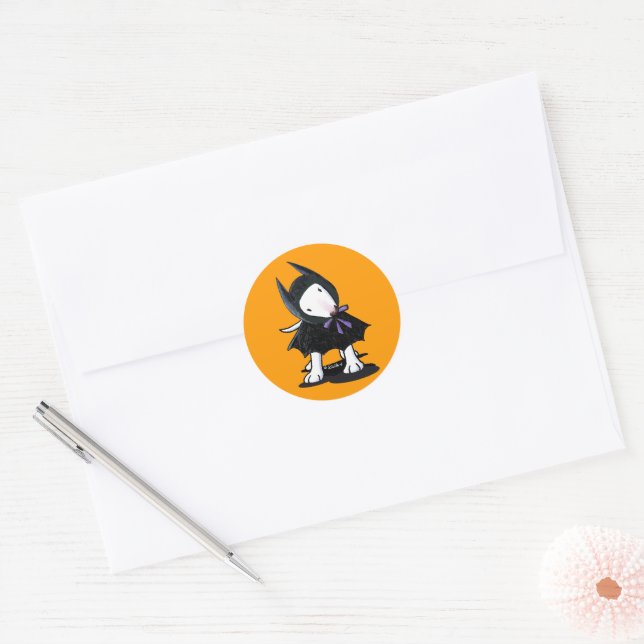 Bully BatDog KiniArt Sticker (Envelope)