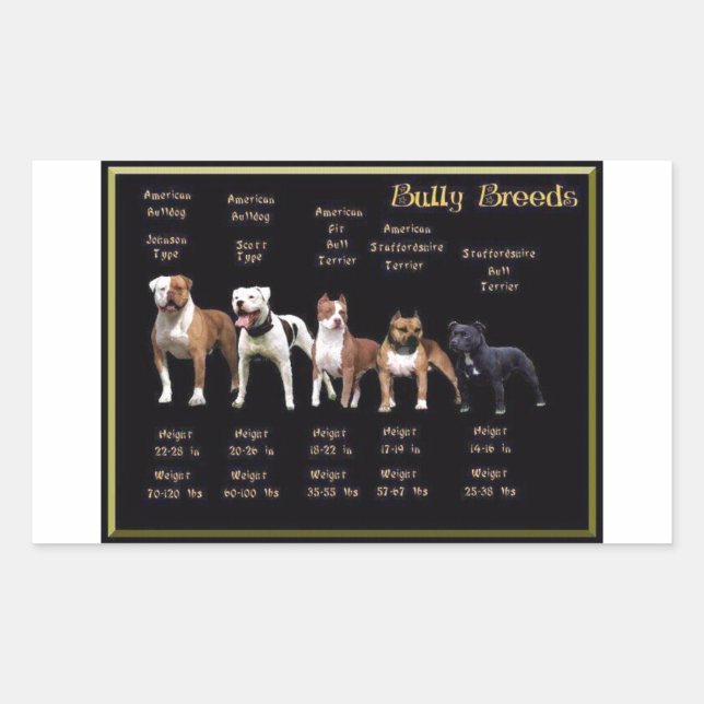 Bully Breeds Sticker (Front)