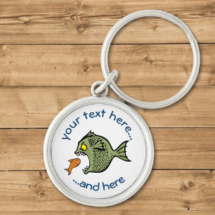 Bully fish keychain