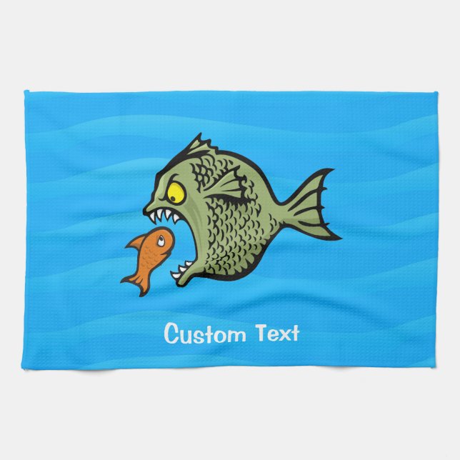 Bully fish kitchen towel (Horizontal)