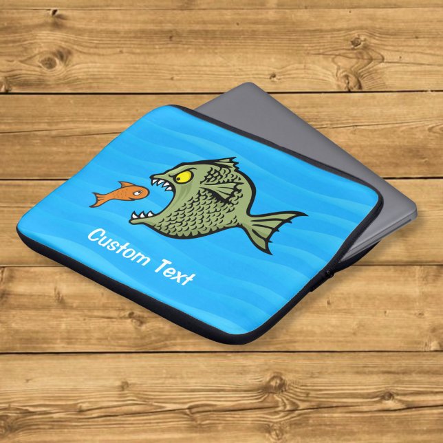 Bully fish laptop sleeve (Creator Uploaded)