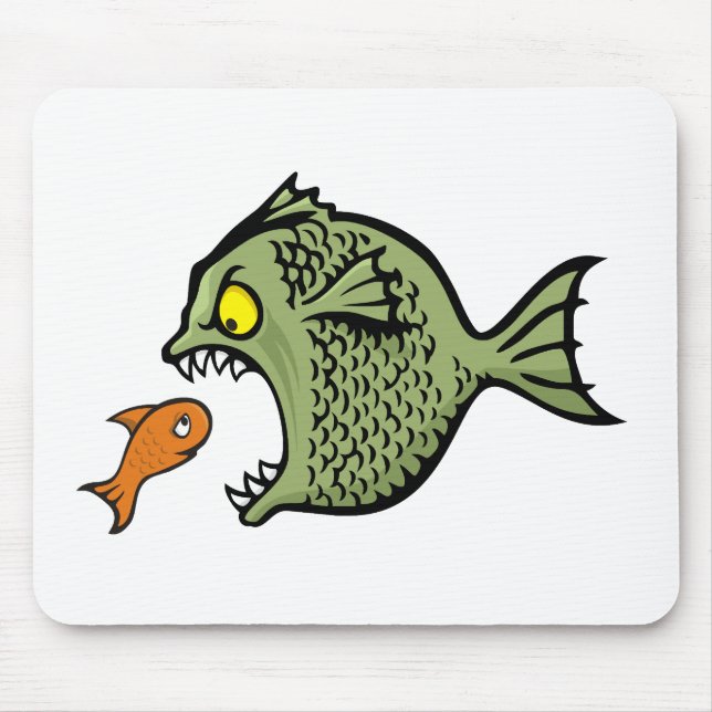 Bully fish mouse pad (Front)