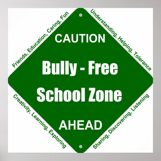 Bully - Free School Poster (Front)