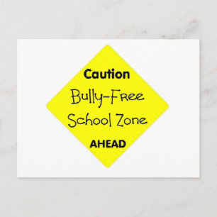 Bully - Free School Zone Postcard