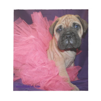 Bully Love Bullmastiff Notepad