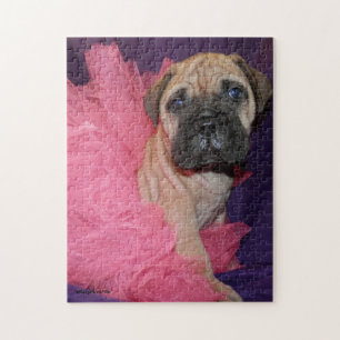 Bully Love Bullmastiff Tu-Tu Puzzle