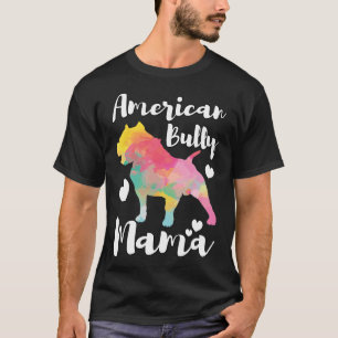 Bully Mama Bulldog Owner Mom T-Shirt