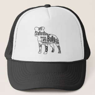 Bully Shape with rescue words Trucker Hat