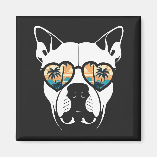 bully summer vibes magnet (Front)