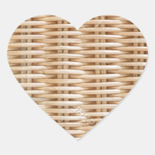 bulrush heart sticker