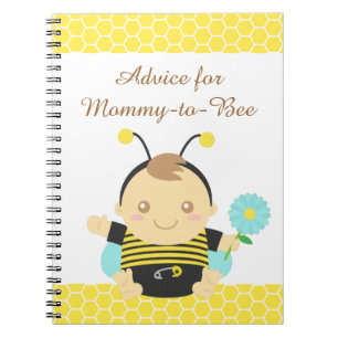 Bumble Bee Baby, For Mommy to Be Notebook