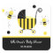 Bumble Bee Baby Shower Favour Stickers Labels Seal