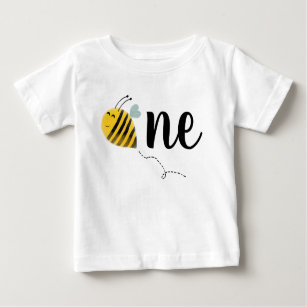 Bumble Bee Birthday Party 1st Bee Day Baby T-Shirt