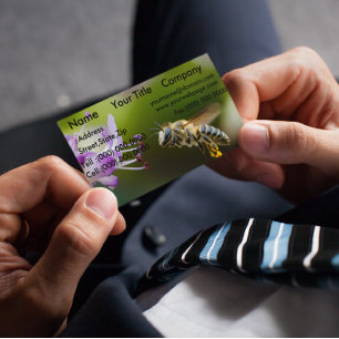 Bumble Bee Business card magnets